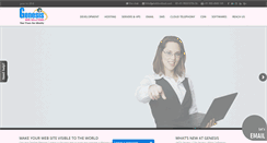 Desktop Screenshot of genesiswebsol.com